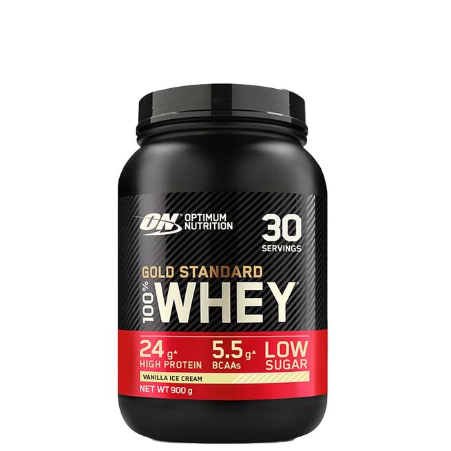Optimum Nutrition 100% Whey Gold Standard Vassleprotein 908 g