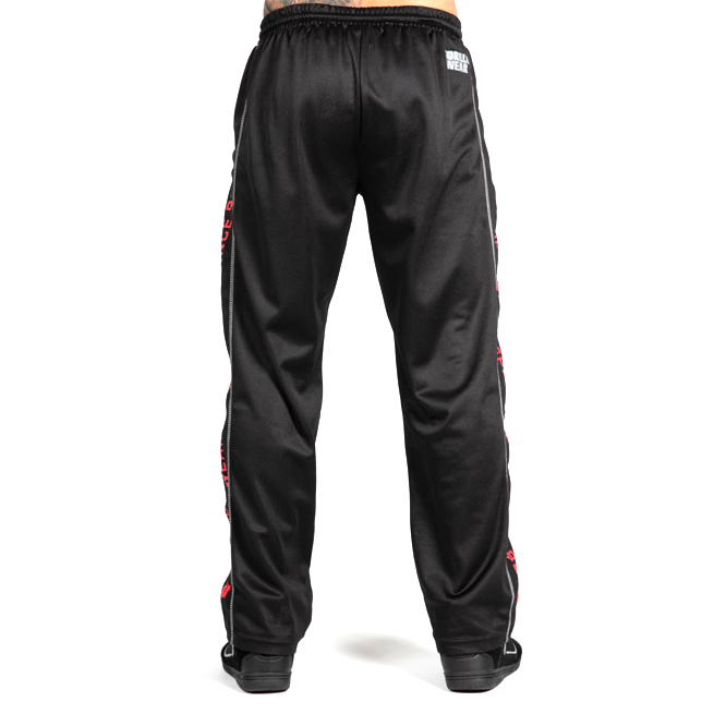 Functional Mesh Pants, black/red