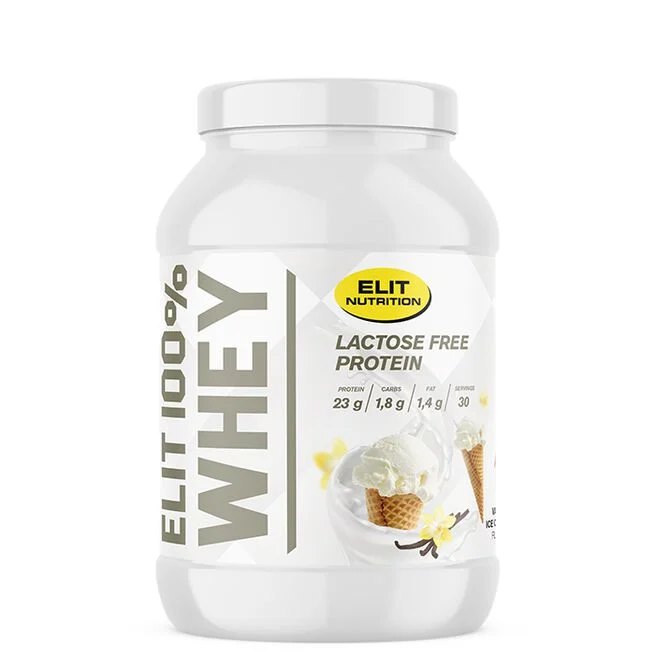ELIT 100% Whey Lactose free, 900 g