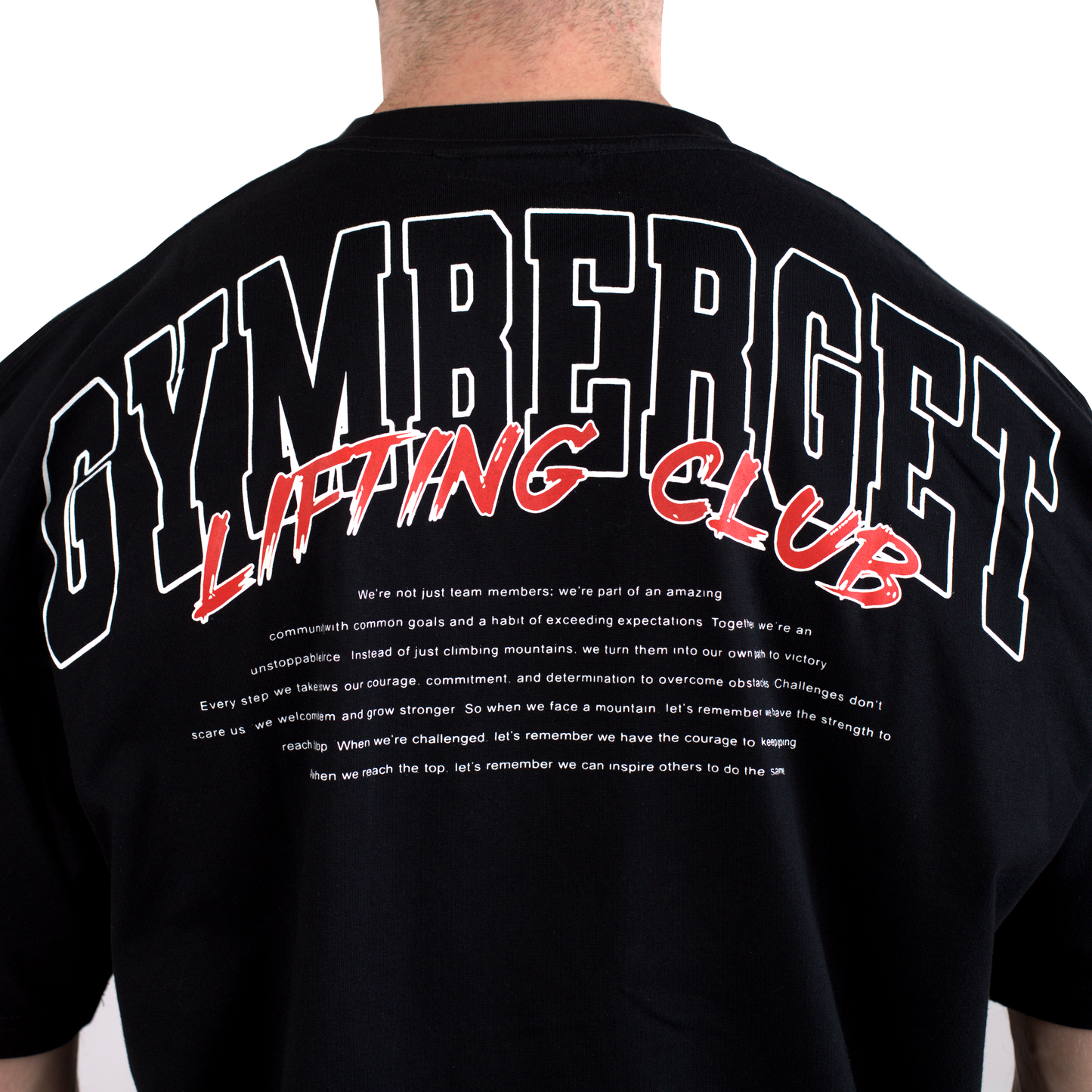 Oversized T-shirt Lifting Club