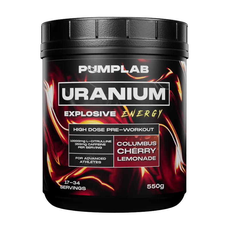 PumpLab URANIUM - 550g Full Stim Preworkout