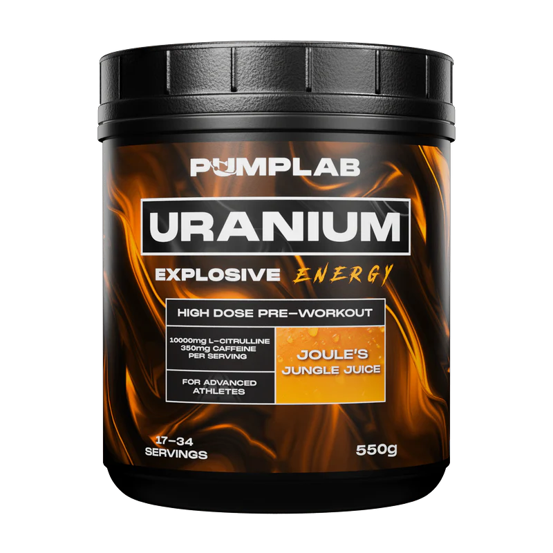 PumpLab URANIUM - 550g Full Stim Preworkout