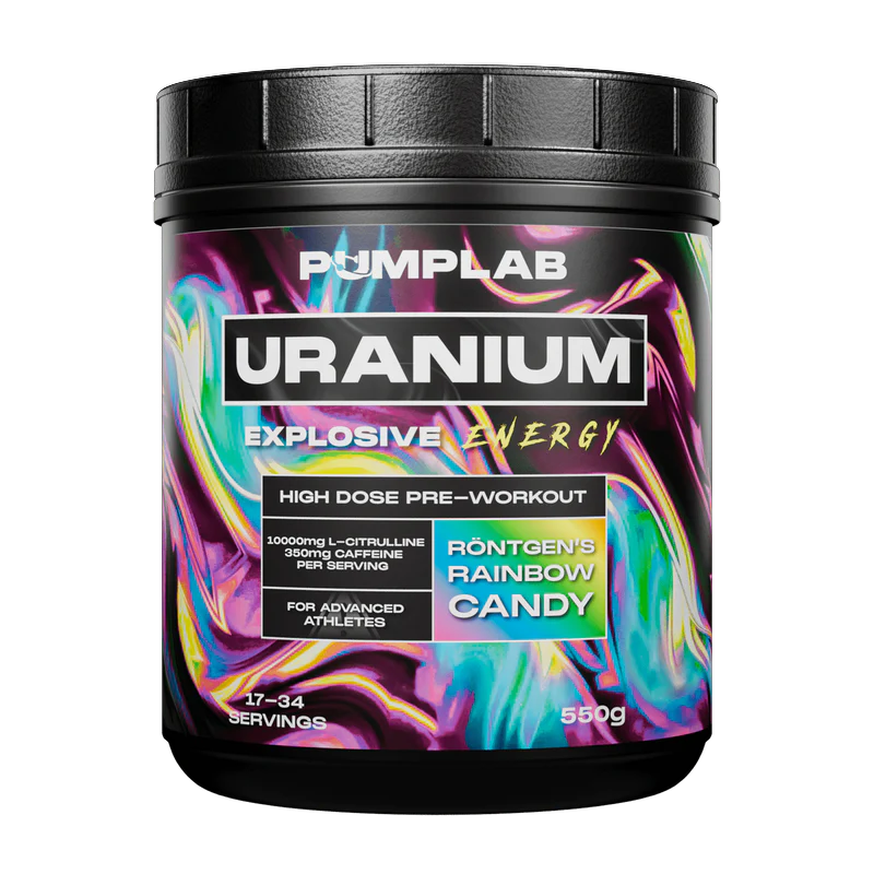 PumpLab URANIUM - 550g Full Stim Preworkout