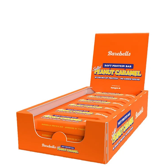 12 x Barebells Soft Bar, 55 g  Salted Peanut Caramel