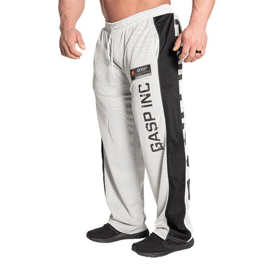 Gasp No 1 Mesh Pants White Grey