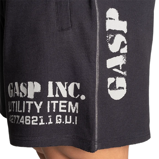 Gasp Thermal Shorts 6" Asfalt