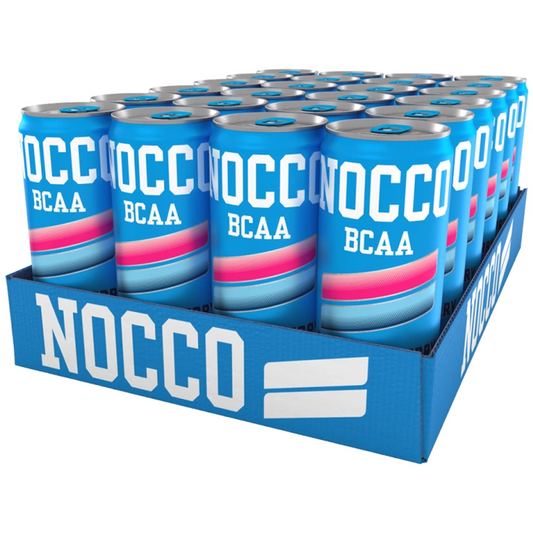 24 x NOCCO BCAA 330 ml Blue Raspberry