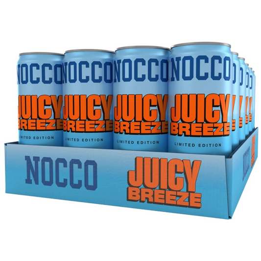 24 x NOCCO BCAA 330 ml Juicy Breeze