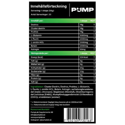 HYDROGEN Intra-workout Formula