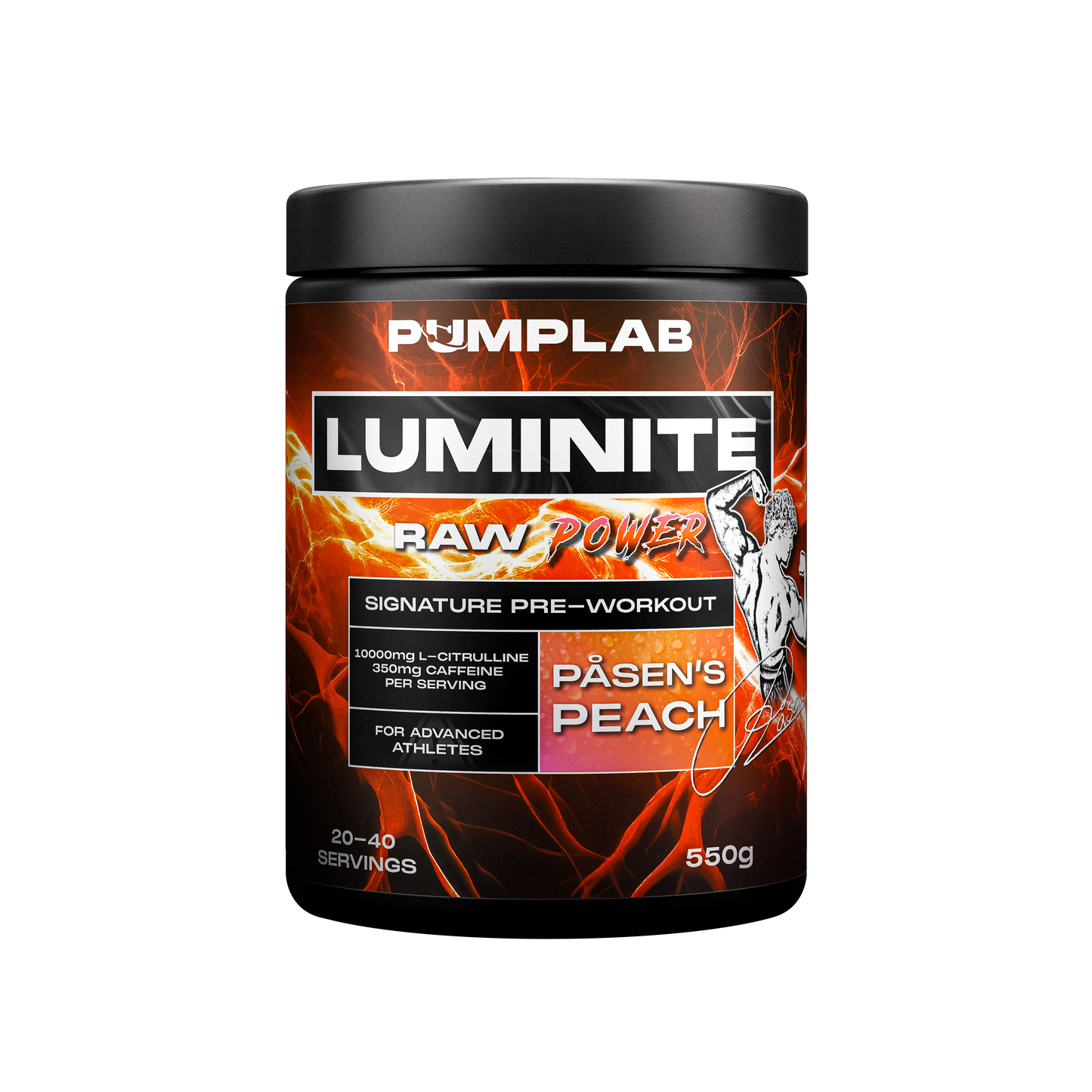 PumpLab LUMINITE - 550g Beta Alanin Free Preworkout