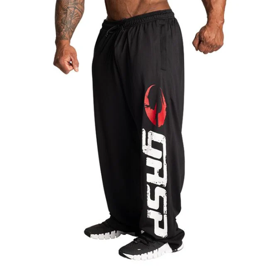 Gasp Original Mesh Pants Black/Red
