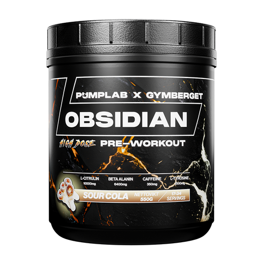 PumpLab OBSIDIAN - 550g Full Stim Preworkout