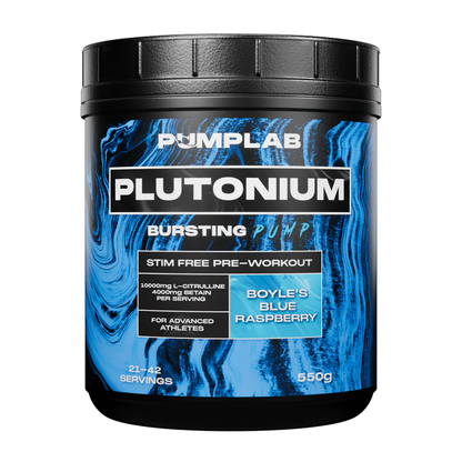 PumpLab PLUTONIUM - 550g Stim Free Preworkout