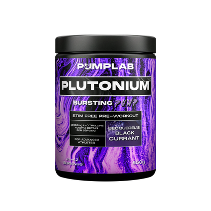 PumpLab PLUTONIUM - 550g Stim Free Preworkout
