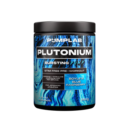 PumpLab PLUTONIUM - 550g Stim Free Preworkout