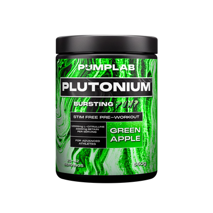 PumpLab PLUTONIUM - 550g Stim Free Preworkout