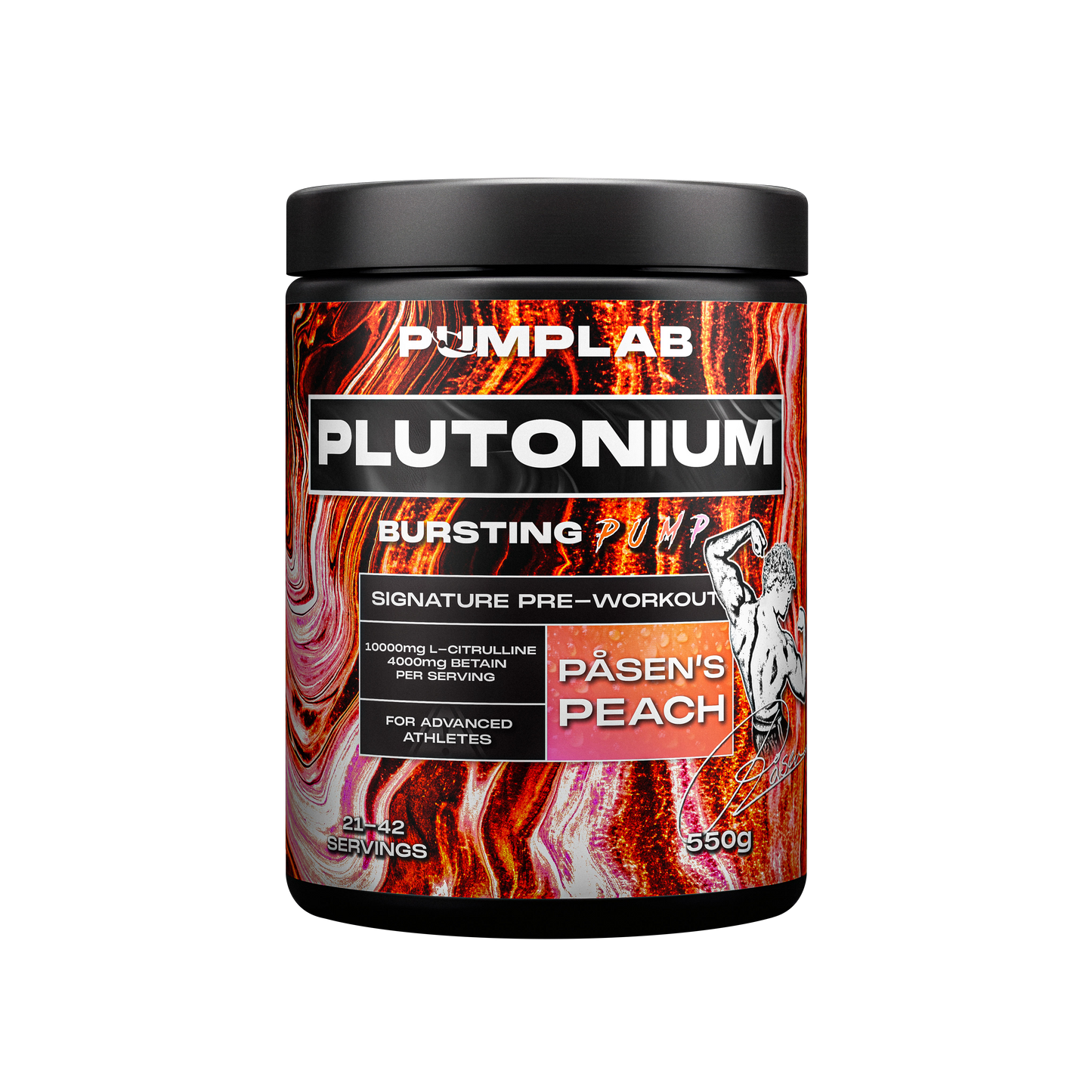 PumpLab PLUTONIUM - 550g Stim Free Preworkout