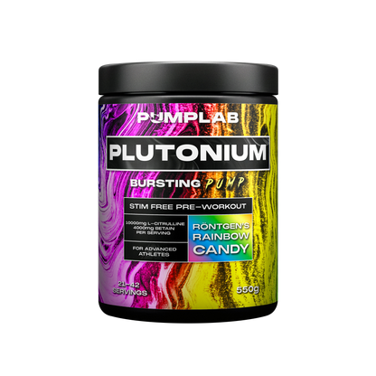 PumpLab PLUTONIUM - 550g Stim Free Preworkout