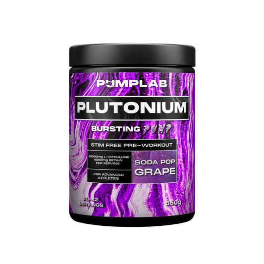 PumpLab PLUTONIUM - 550g Stim Free Preworkout