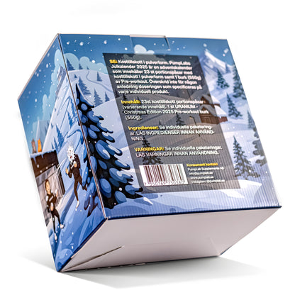 PumpLab JULKALENDER - 1x PWO, 23 Taste tests (Limited Edition)