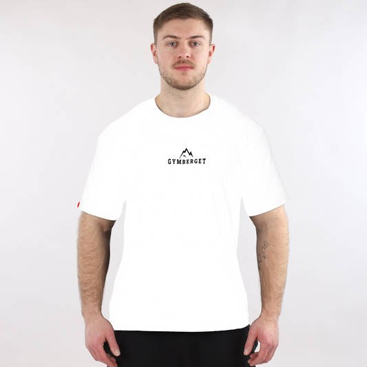 Gymberget T-shirt Mountain Edition White