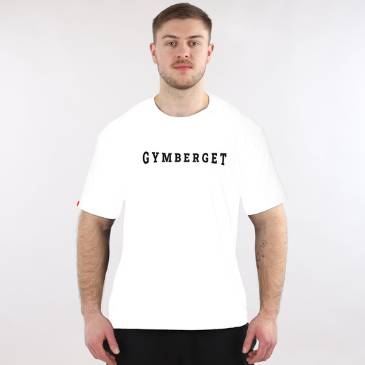 Gymberget T-shirt Regular White