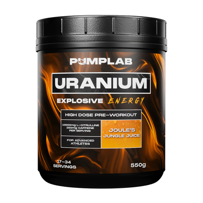 PumpLab URANIUM - 550g Full Stim Preworkout