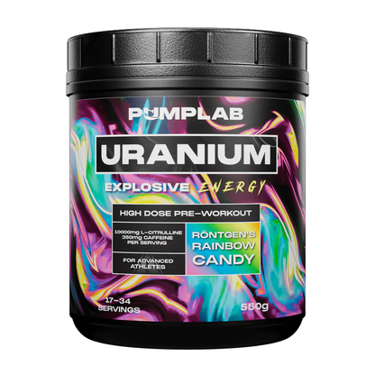 PumpLab URANIUM - 550g Full Stim Preworkout