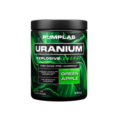 PumpLab URANIUM - 550g Full Stim Preworkout