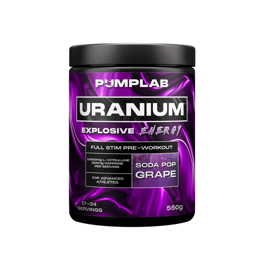 PumpLab URANIUM - 550g Full Stim Preworkout