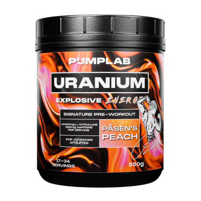 PumpLab URANIUM - 550g Full Stim Preworkout