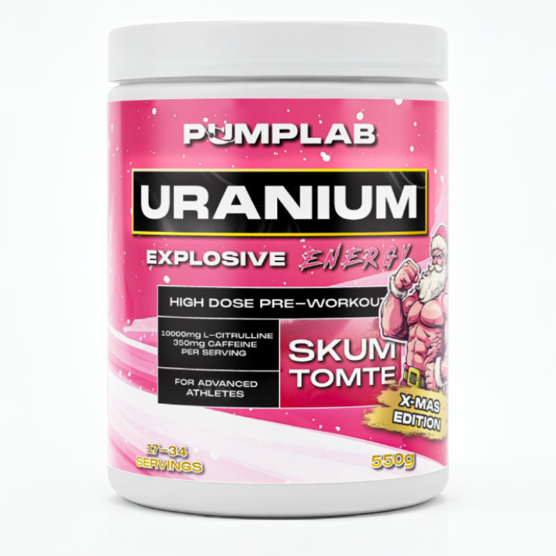 PumpLab URANIUM - 550g Full Stim Preworkout