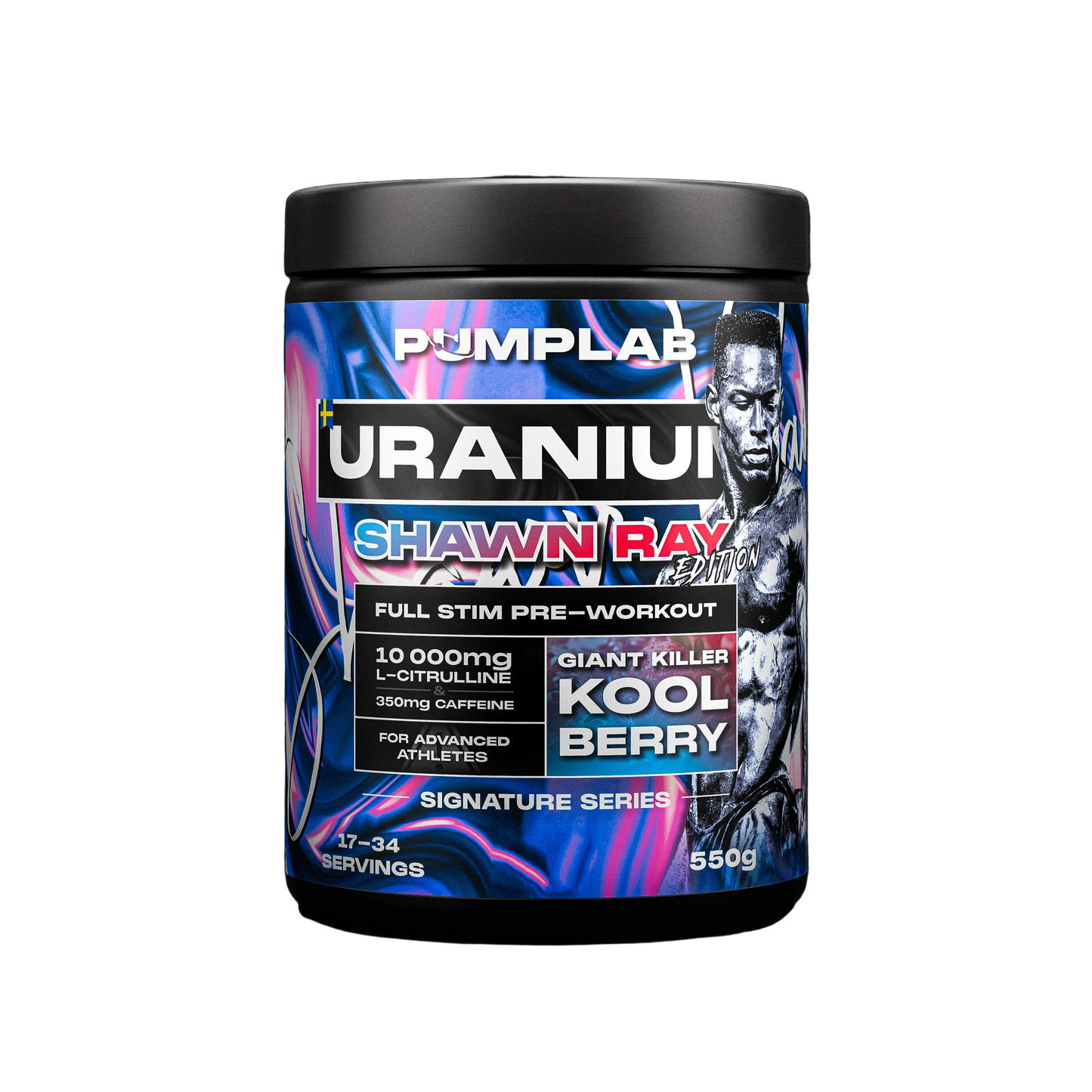 PumpLab URANIUM - 550g Full Stim Preworkout